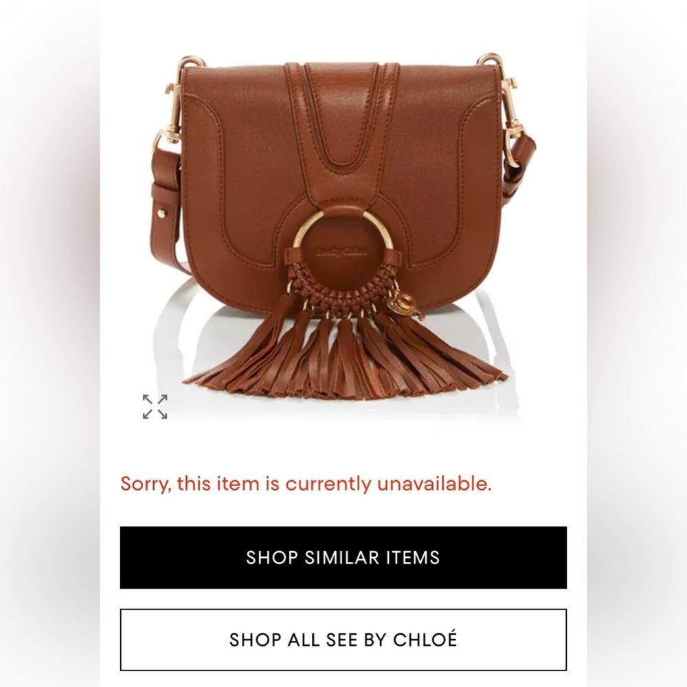 See By Chloe Hana Tan Leather Bag - Picture 2 of 16